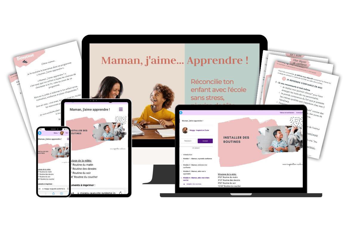 Maman, j'aime apprendre